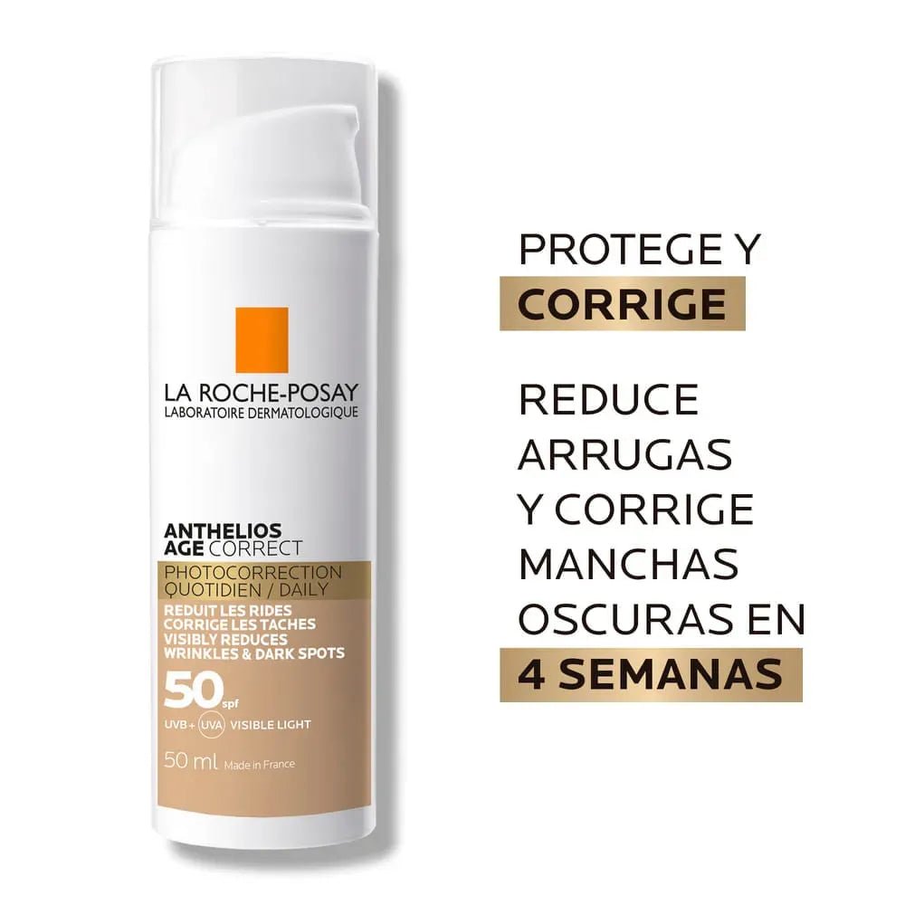 La Roche Posay Anthelios Age Correct Con Color SPF50+ x50ml - TIENDA PIEL