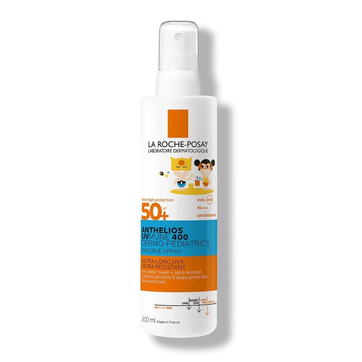 La Roche Posay Anthelios Spray Dermopediatrico SPF50+ x200ml - TIENDA PIEL