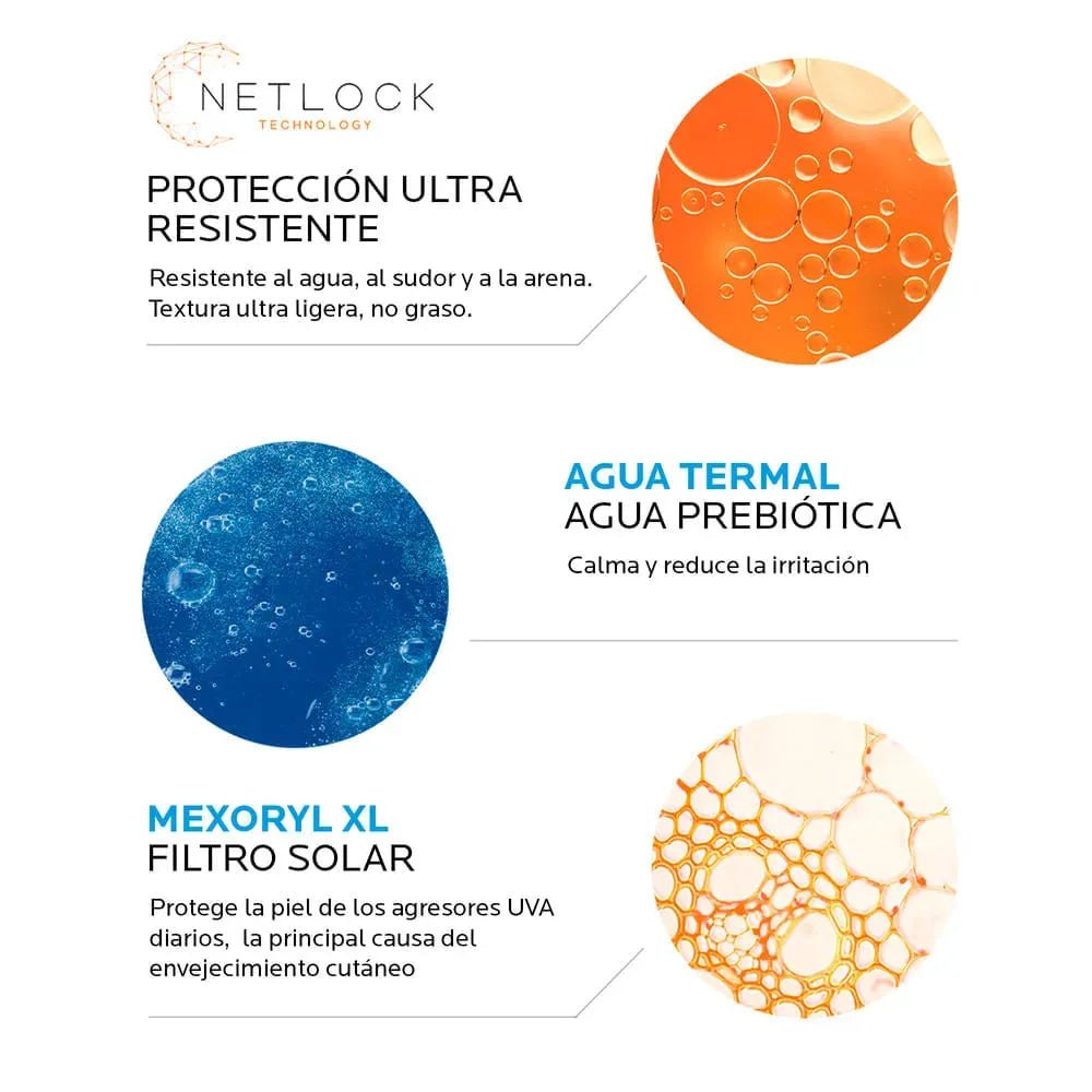 La Roche Posay Anthelios UVMune Fluido Invisible Color 400 SPF50+ x50ml - TIENDA PIEL