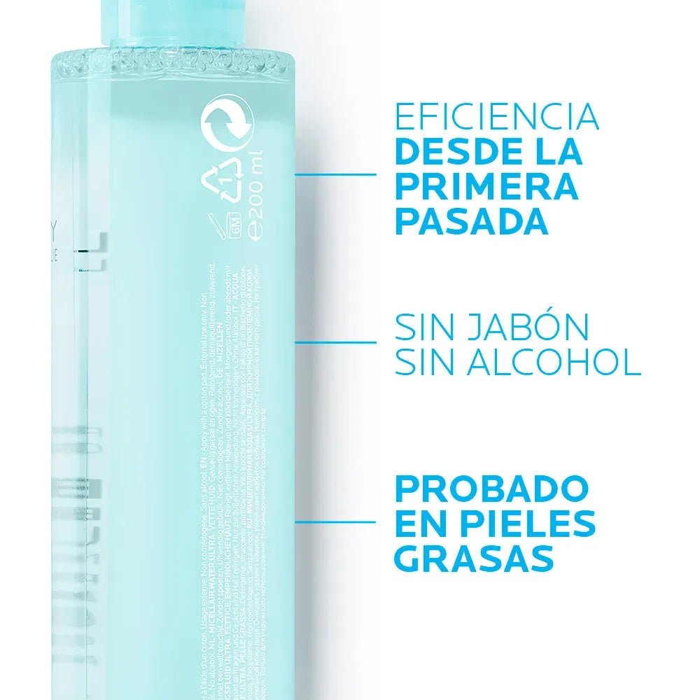 La Roche - Posay Effaclar Agua Micelar x200ml - TIENDA PIEL