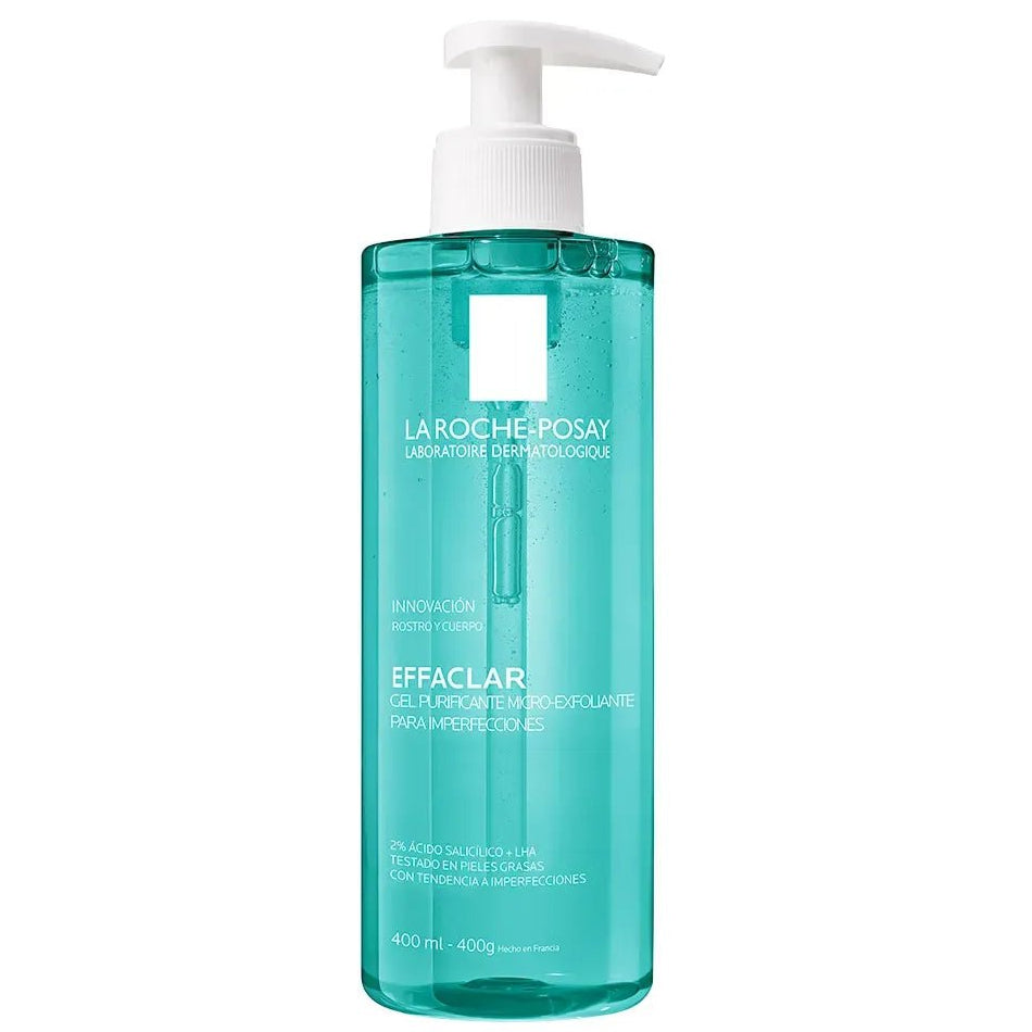 La Roche - Posay Effaclar Gel Micro - Exfoliante x400ml - TIENDA PIEL
