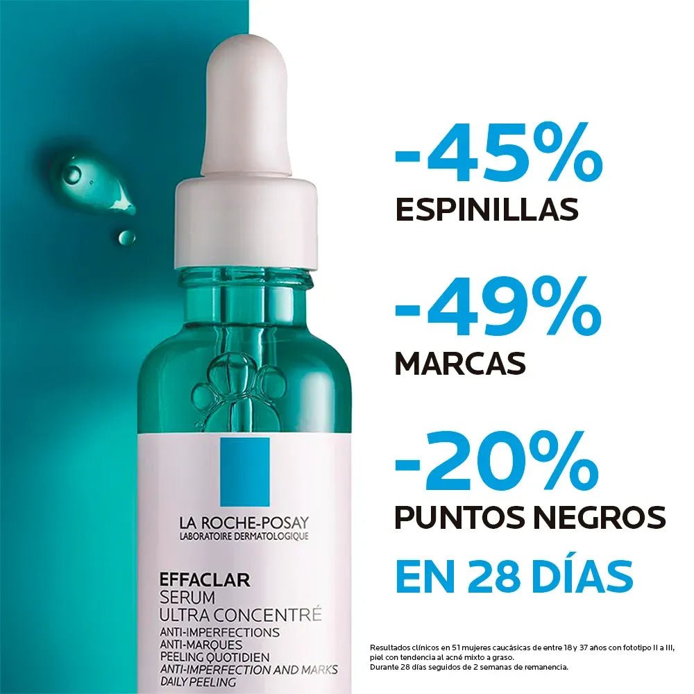La Roche - Posay Effaclar Sérum Ultra Concentrado x30ml - TIENDA PIEL