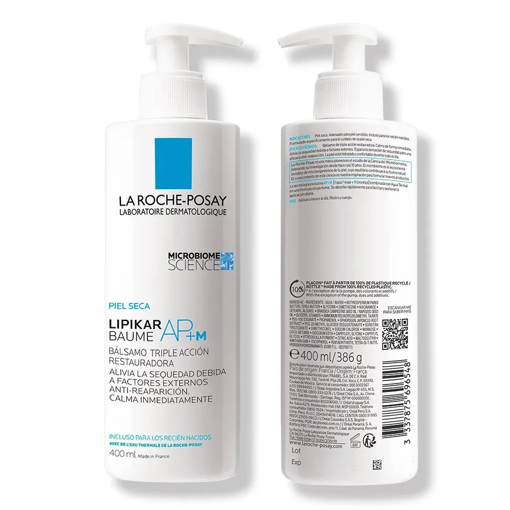 La Roche Posay Lipikar Baume AP+M x400ml - TIENDA PIEL