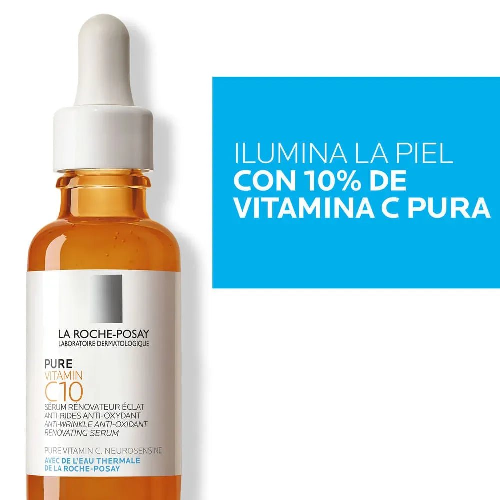 La Roche - Posay Pure Vitamina C10 Serum Antioxidante X 30ML - TIENDA PIEL