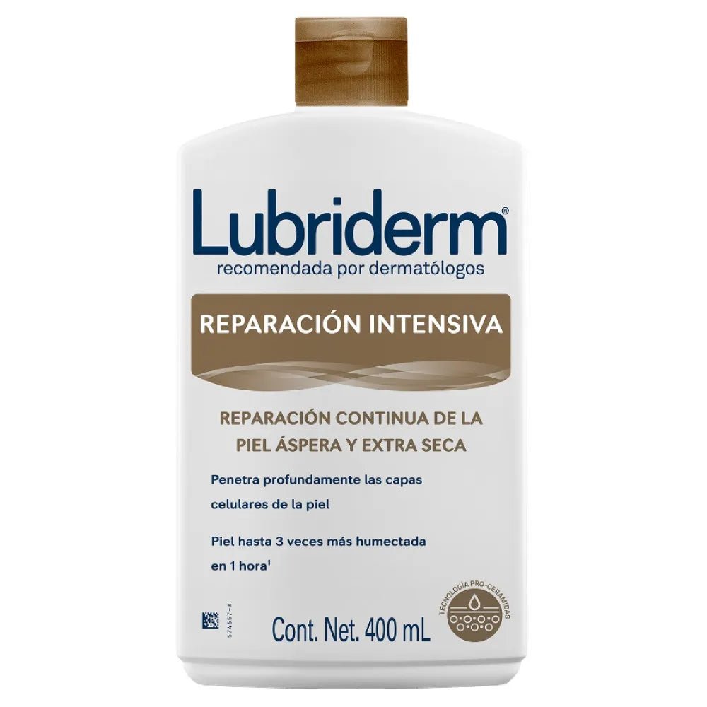 Lubriderm Crema Reparación Intensiva x400ml - TIENDA PIEL