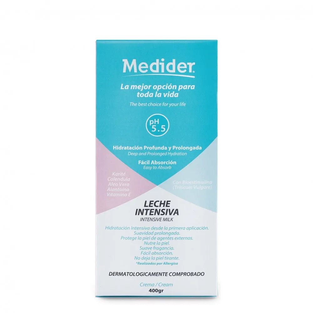 Medider Leche Intensiva x400ml - TIENDA PIEL