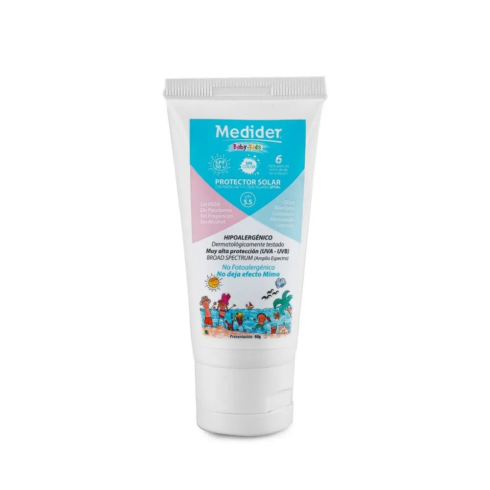 Medider Protector Solar Baby - Kids SPF50+ x60g - TIENDA PIEL
