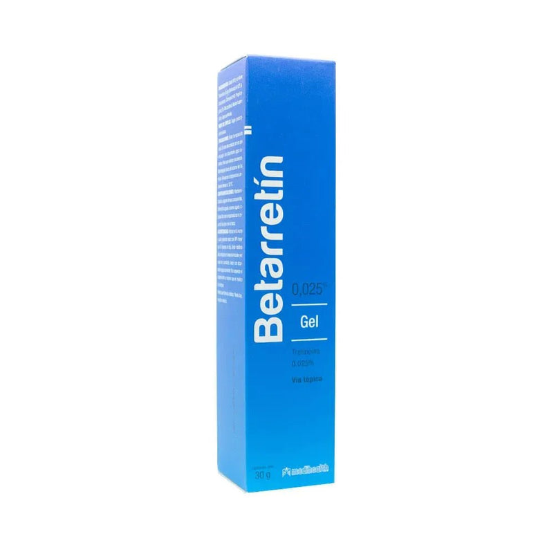 Betarretin 0.025% Gel x30gr