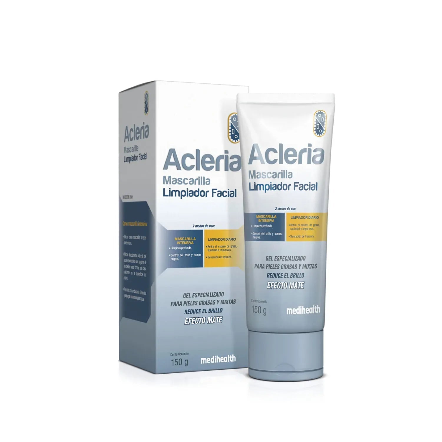Medihealth Acleria Mascarilla Limpiador Facial x150g - TIENDA PIEL