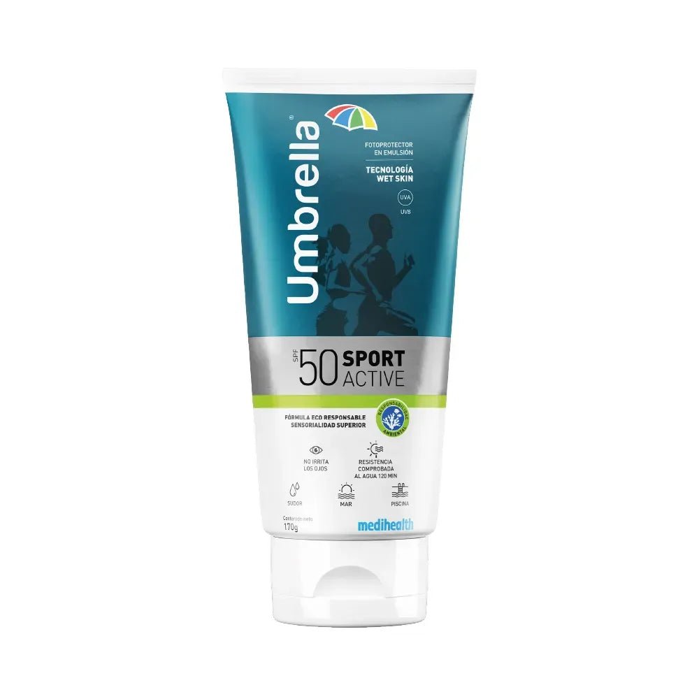 Medihealth Umbrella Sport Active SPF 50+ x170gr - TIENDA PIEL