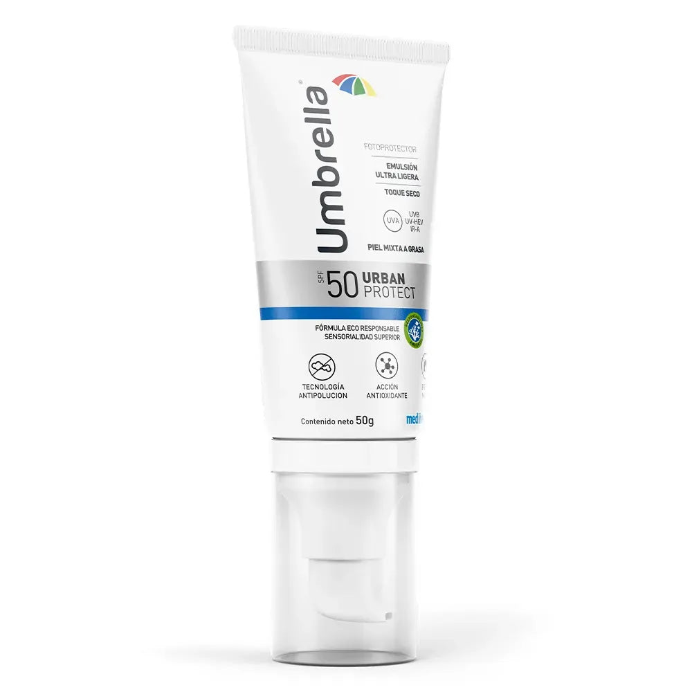 Medihealth Umbrella Urban Emulsion SPF 50+ x50gr - TIENDA PIEL