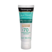 Neutrogena Fotoprotector Sun Fresh Derm Care SPF70+ con Color Tono Medio x40g - TIENDA PIEL