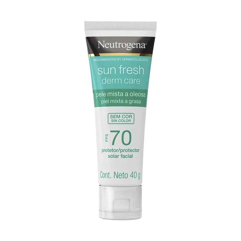 Neutrogena Fotoprotector Sun Fresh Derm Care SPF70+ x40g - TIENDA PIEL