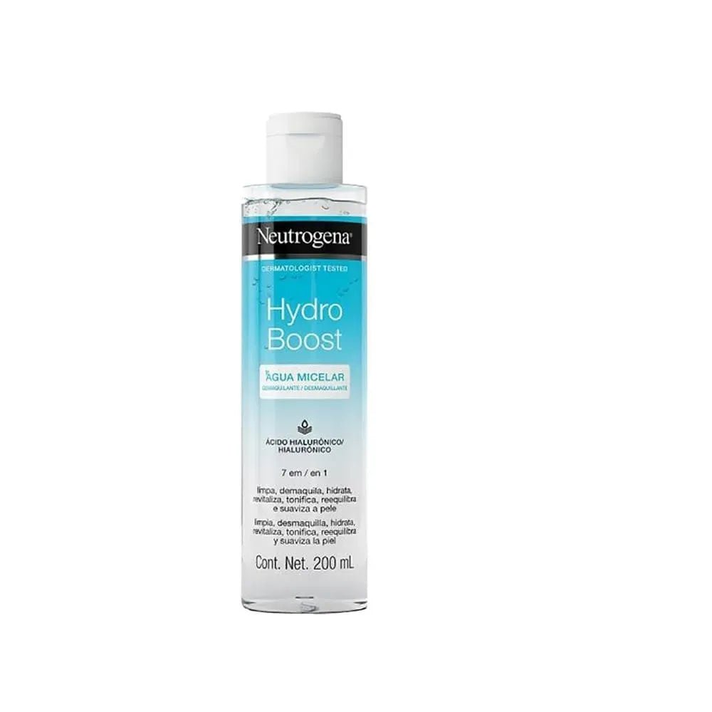 Neutrogena Hydro Boost Agua Micelar Desmaquillante x200ml - TIENDA PIEL