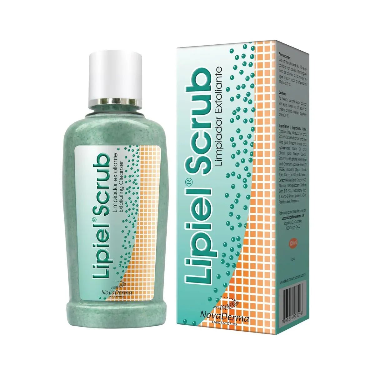 Novaderma Lipiel Scrub x120ml - TIENDA PIEL