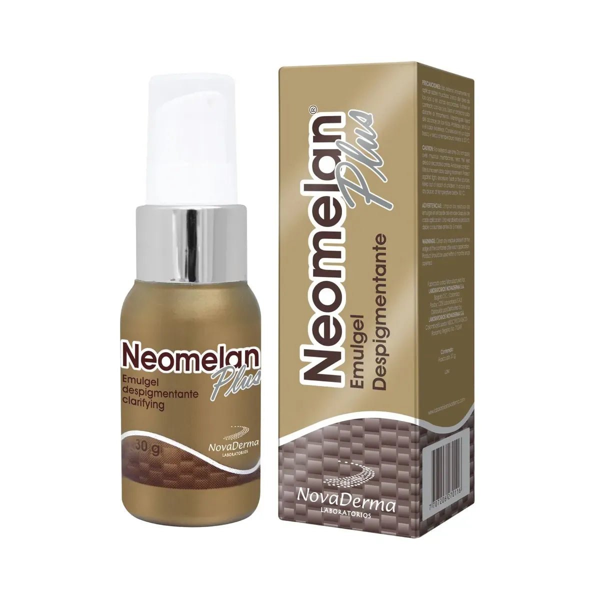 Novaderma Neomelan Plus x30g - TIENDA PIEL