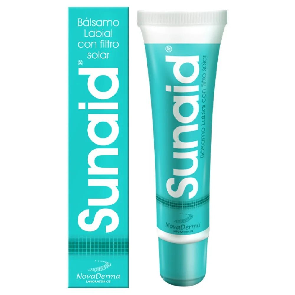 Novaderma Sunaid Balsamo Labial x12g - TIENDA PIEL
