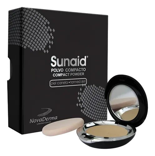 Novaderma Sunaid Polvo Compacto Piel Canela x12gr - Tienda Piel