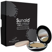 Novaderma Sunaid Polvo Compacto Piel Oscura x12gr - Tienda Piel