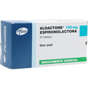 Pfizer Aldactone 100mg x30 Tabletas - TIENDA PIEL