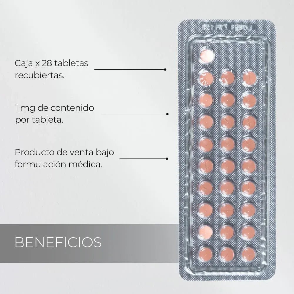 Pharmaderm Finapel Tabletas x28 Tabletas - TIENDA PIEL