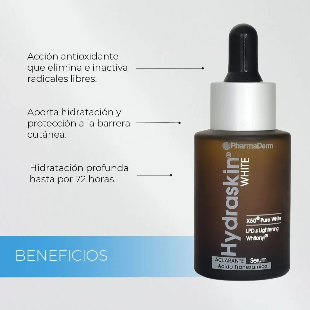 Pharmaderm Hydraskin White Serum x30gr - TIENDA PIEL