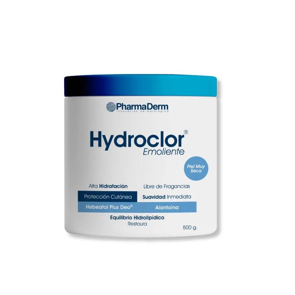 Pharmaderm Hydroclor Ungüento Emoliente x500g - TIENDA PIEL