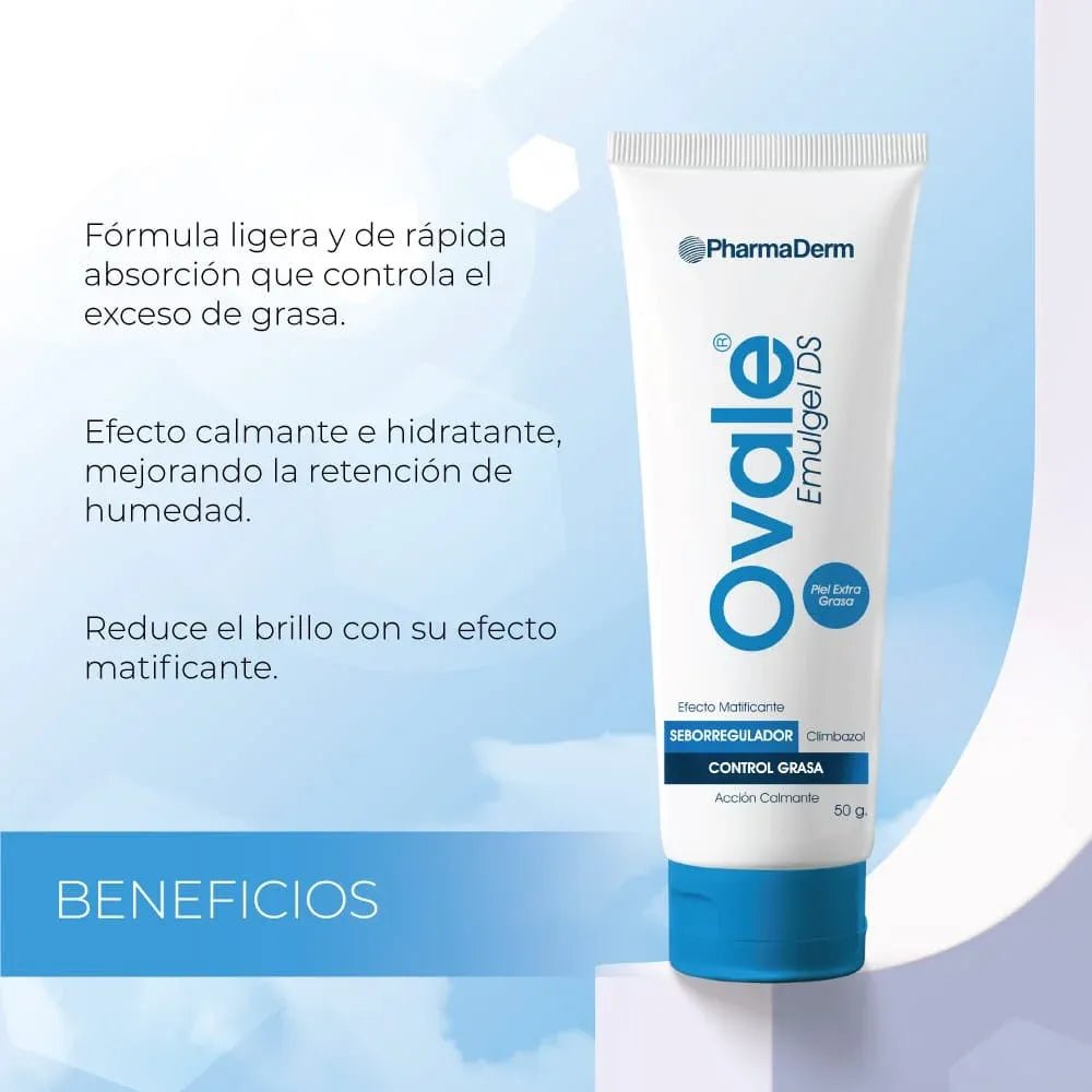 Pharmaderm Ovale Emulgel DS x50g - TIENDA PIEL