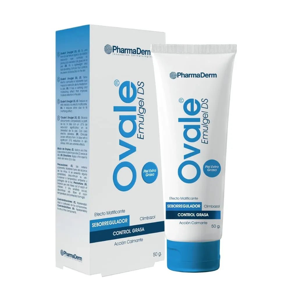 Pharmaderm Ovale Emulgel DS x50g - TIENDA PIEL