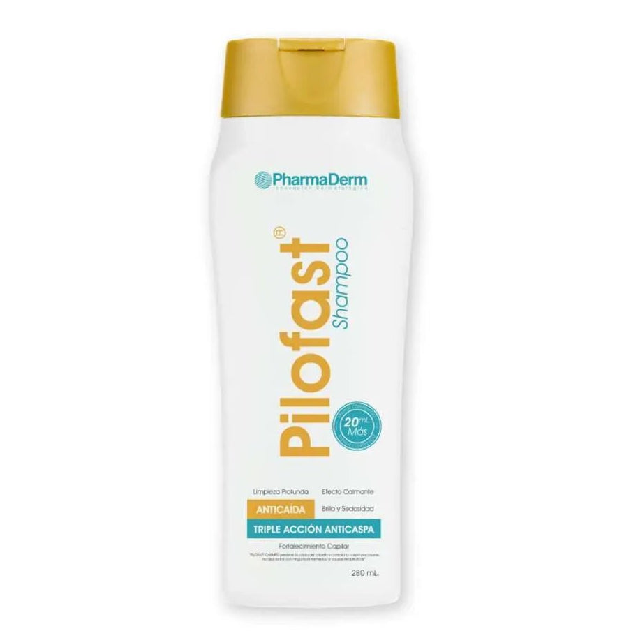 Pharmaderm Pilofast Champú x280ml - TIENDA PIEL