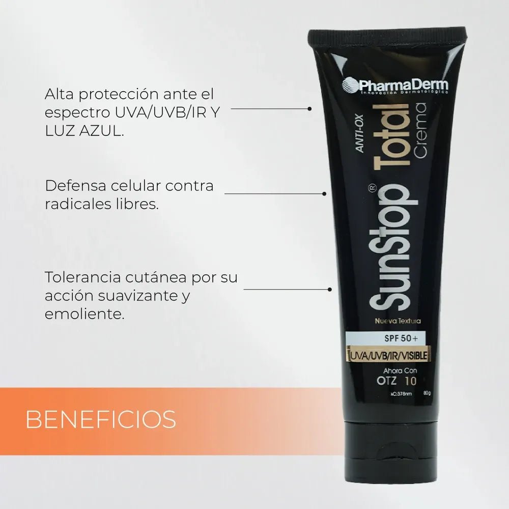 Pharmaderm SunStop Total SPF60 x80gr - TIENDA PIEL