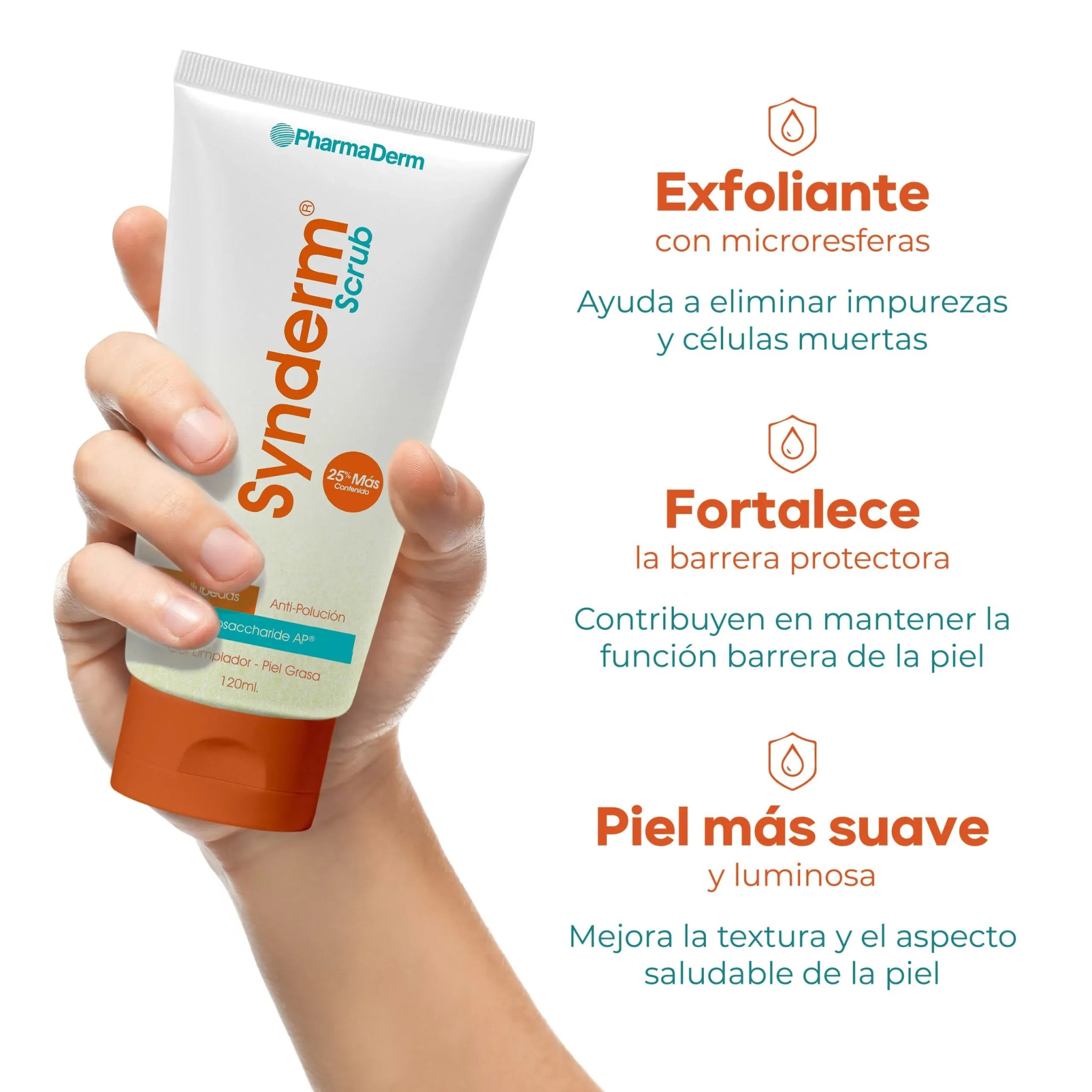 Pharmaderm Syderm Scrub x120ml - Tienda Piel