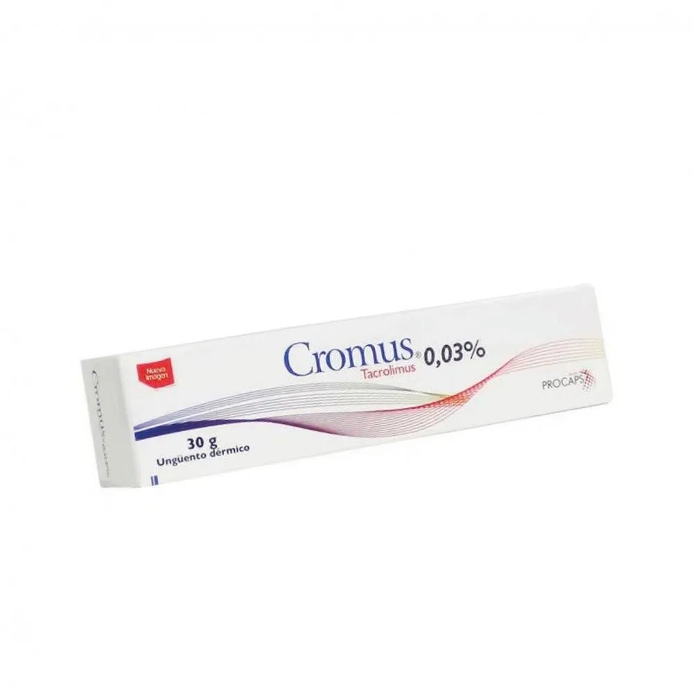 Procaps Cromus 0.03% Unguento (Tacrolimus) x30g - TIENDA PIEL