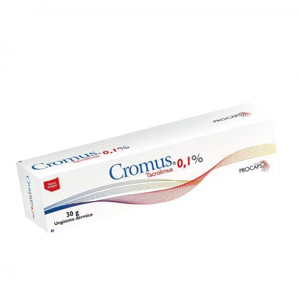 Procaps Cromus 0.1% Ungüento (Tacrolimus) x30g | Tienda Piel