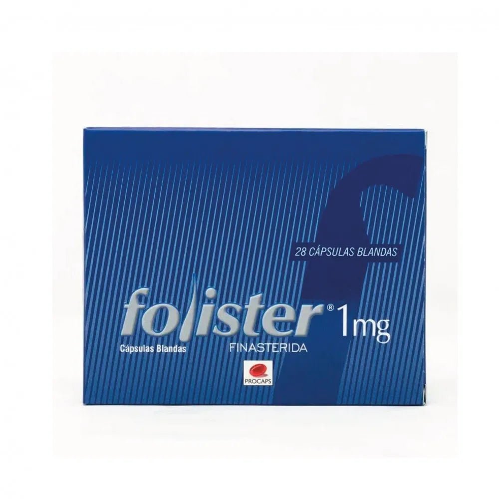 Procaps Folister 1MG (Finasterida) x28 Capsulas - TIENDA PIEL