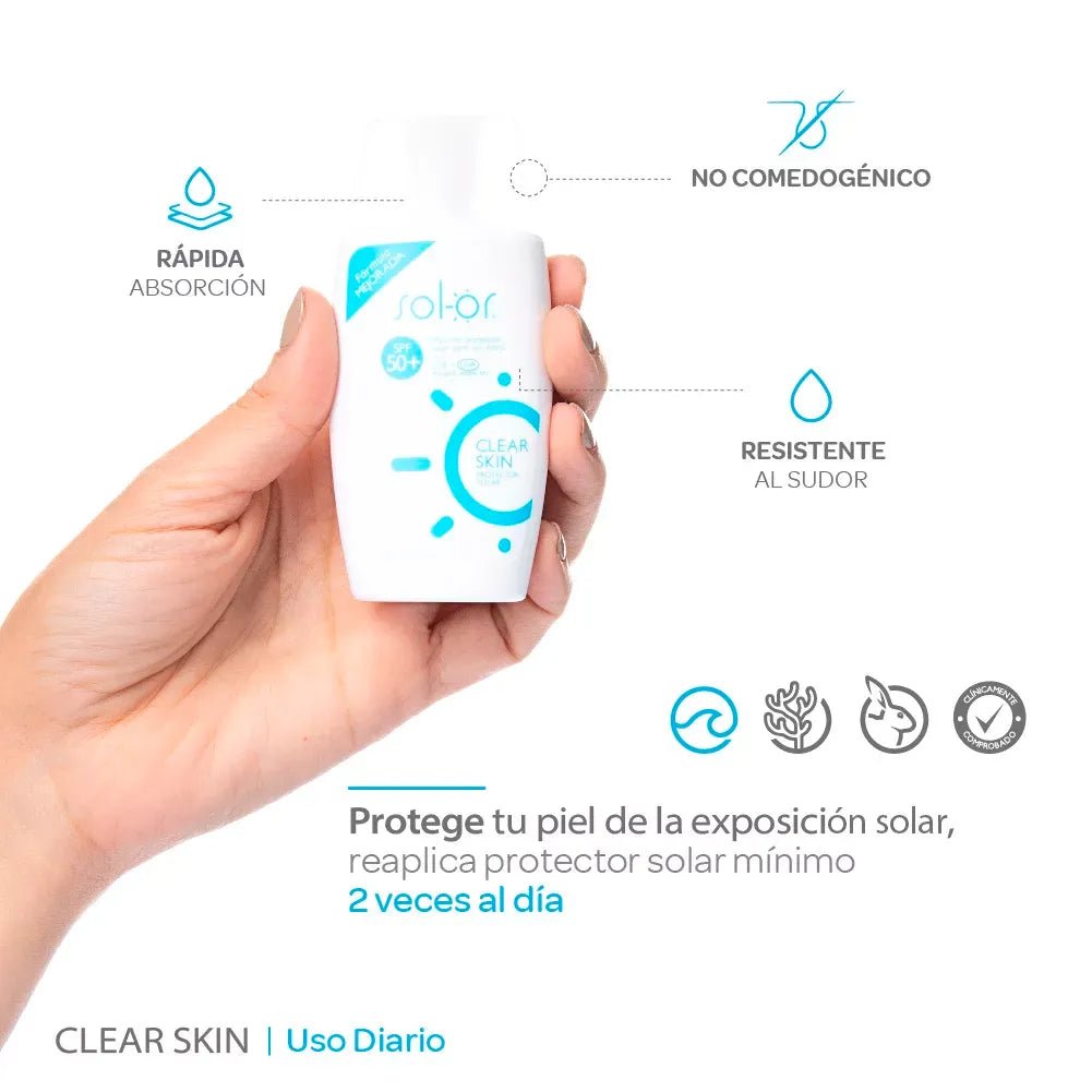Quifarma Solor Clear Skin x50ml - TIENDA PIEL