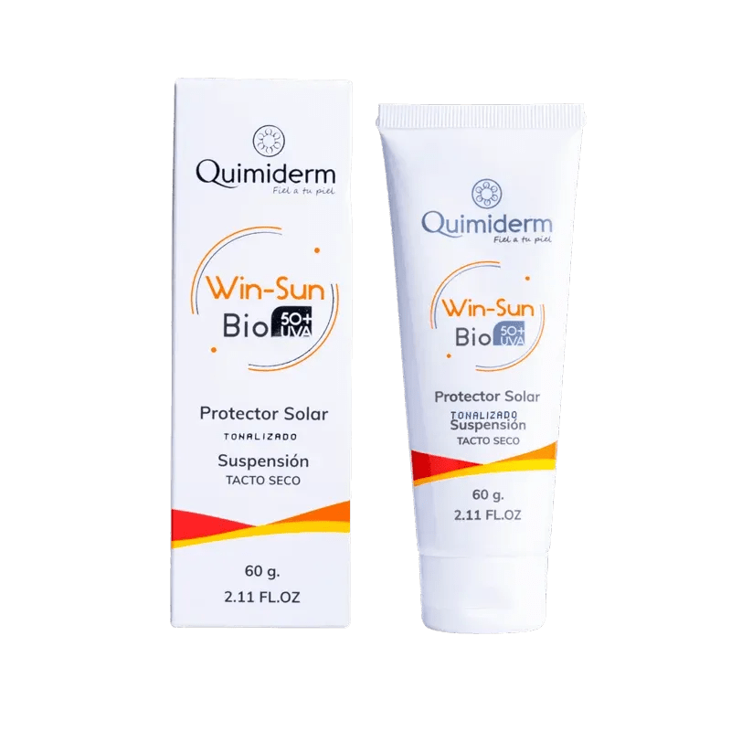 Quimiderm Win - Sun Bio SPF50+ Tonalizado Tacto Seco x60g - TIENDA PIEL