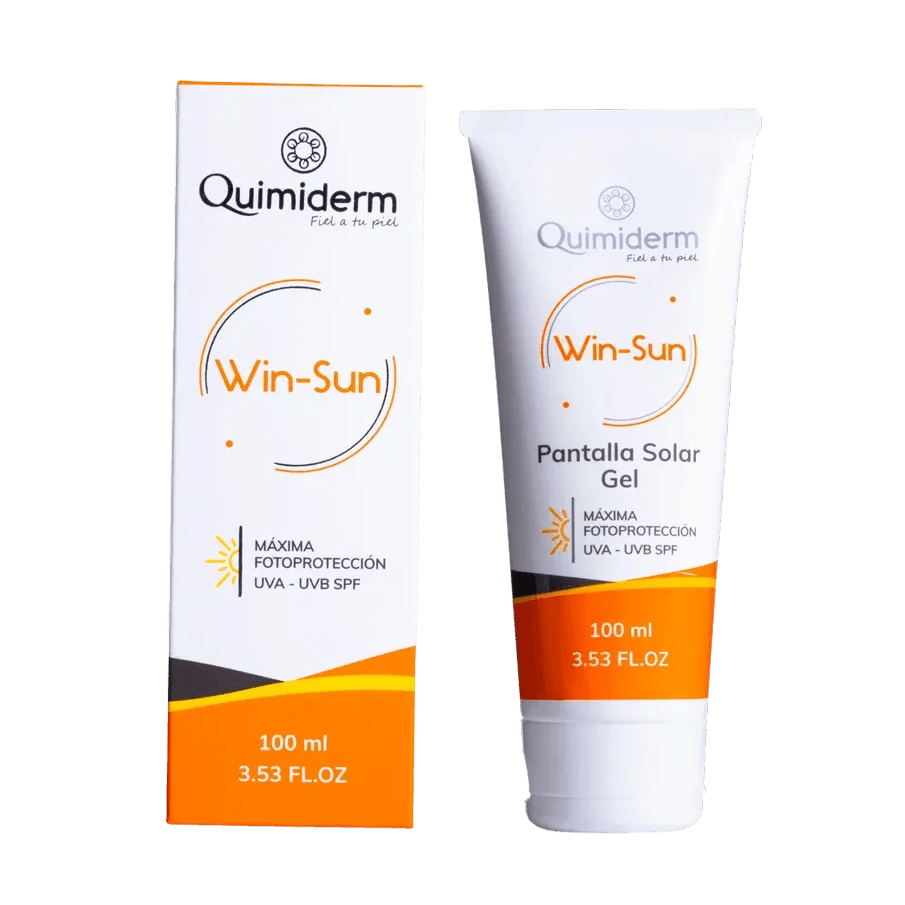 Quimiderm Win - Sun Gel Pantalla Solar x100ml - TIENDA PIEL
