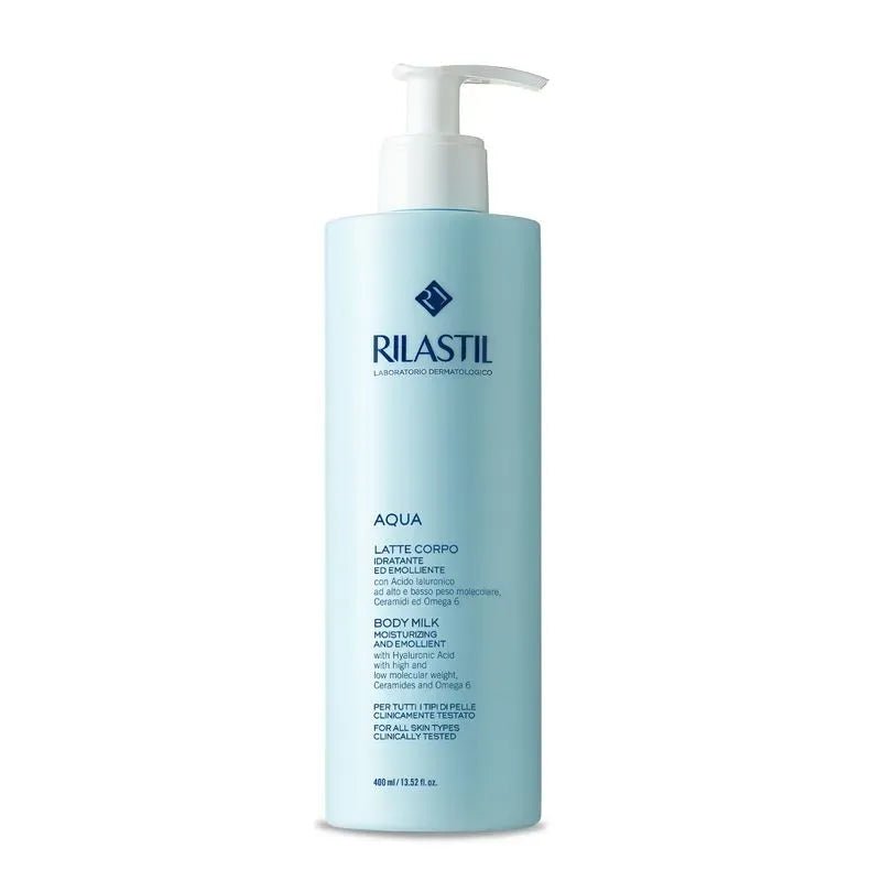 Rilastil Aqua Leche Corporal Hidratante x400ml - TIENDA PIEL