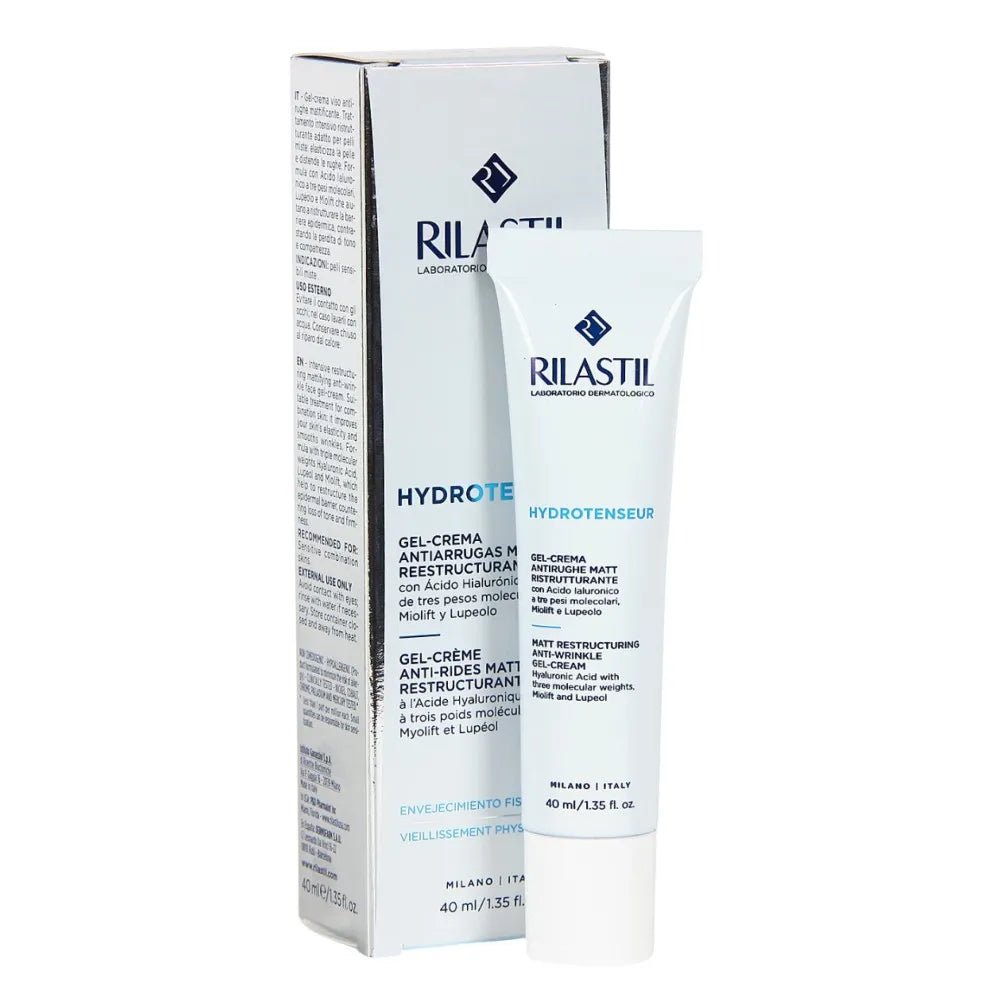 Rilastil Hydrotenseur Gel - Crema Matificante x40ml - TIENDA PIEL