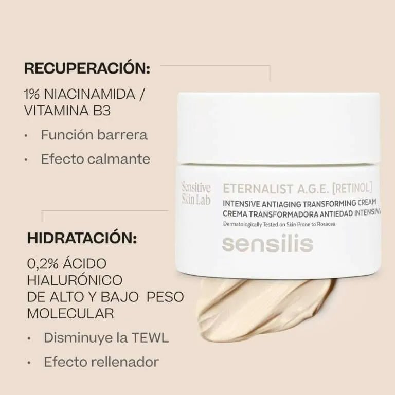 Sensilis Eternalis A.G.E. Retinol x 50ml - Tienda Piel