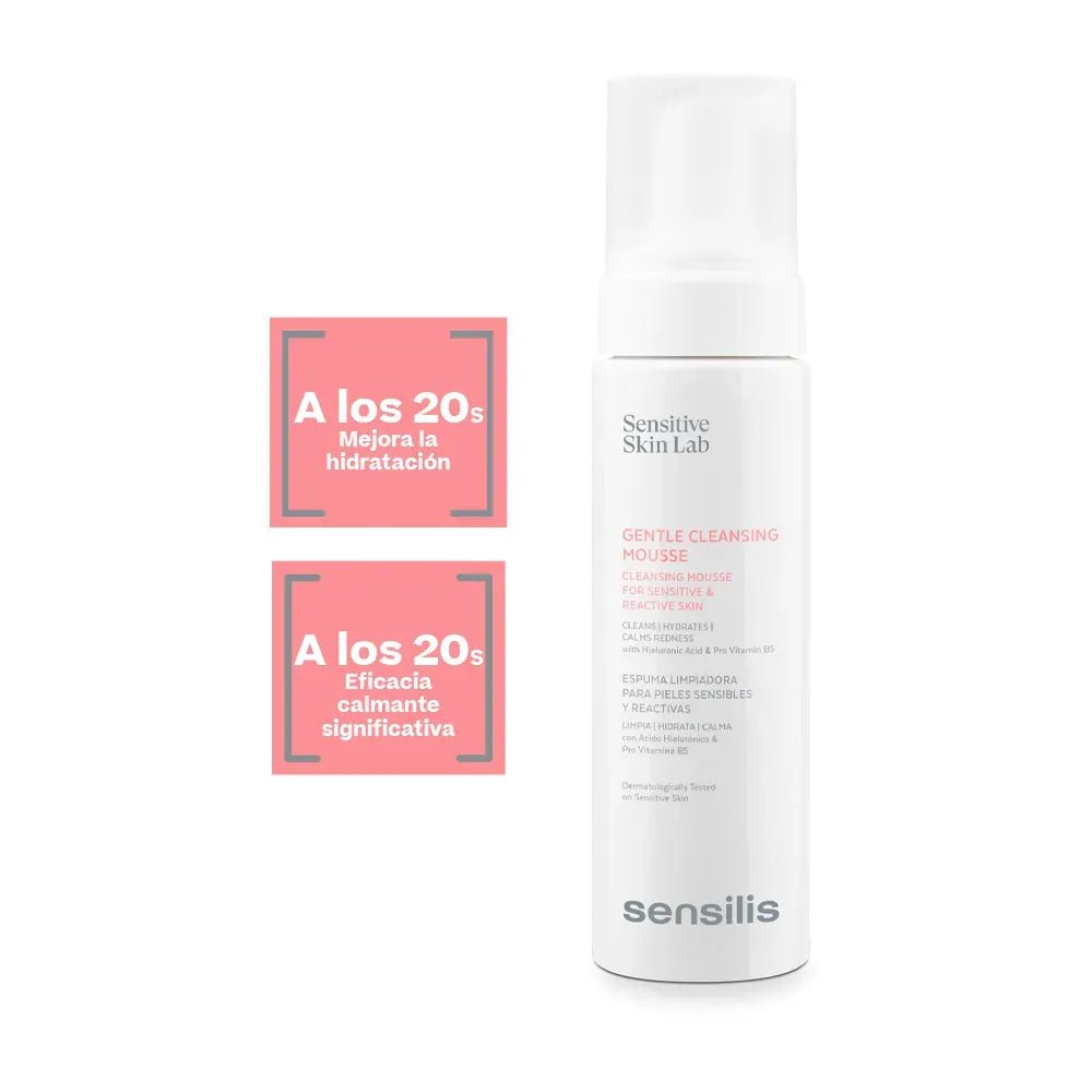 Sensilis Gentle Cleasing Espuma Limpiadora x200ml - TIENDA PIEL