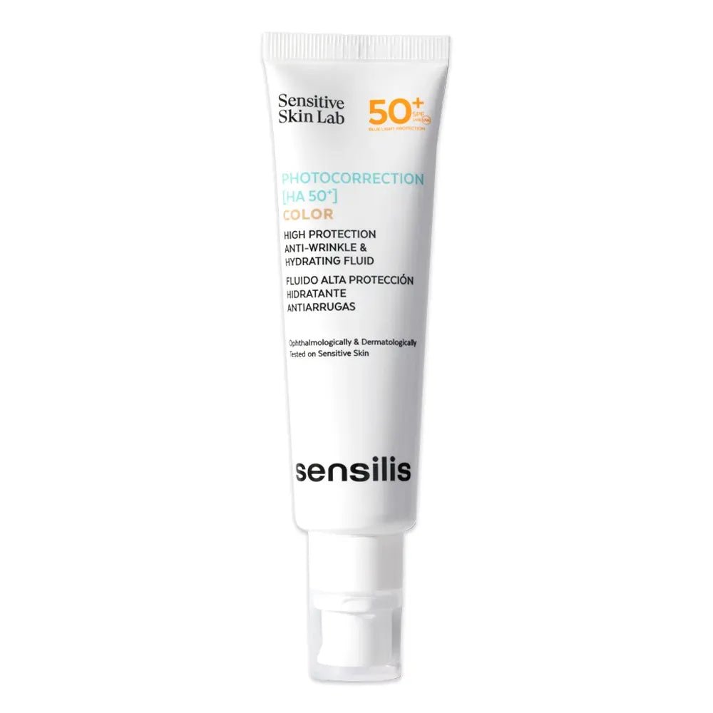 Sensilis Photocorrection [HA 50+] Antiedad SPF50+ Con Color x50ml - TIENDA PIEL