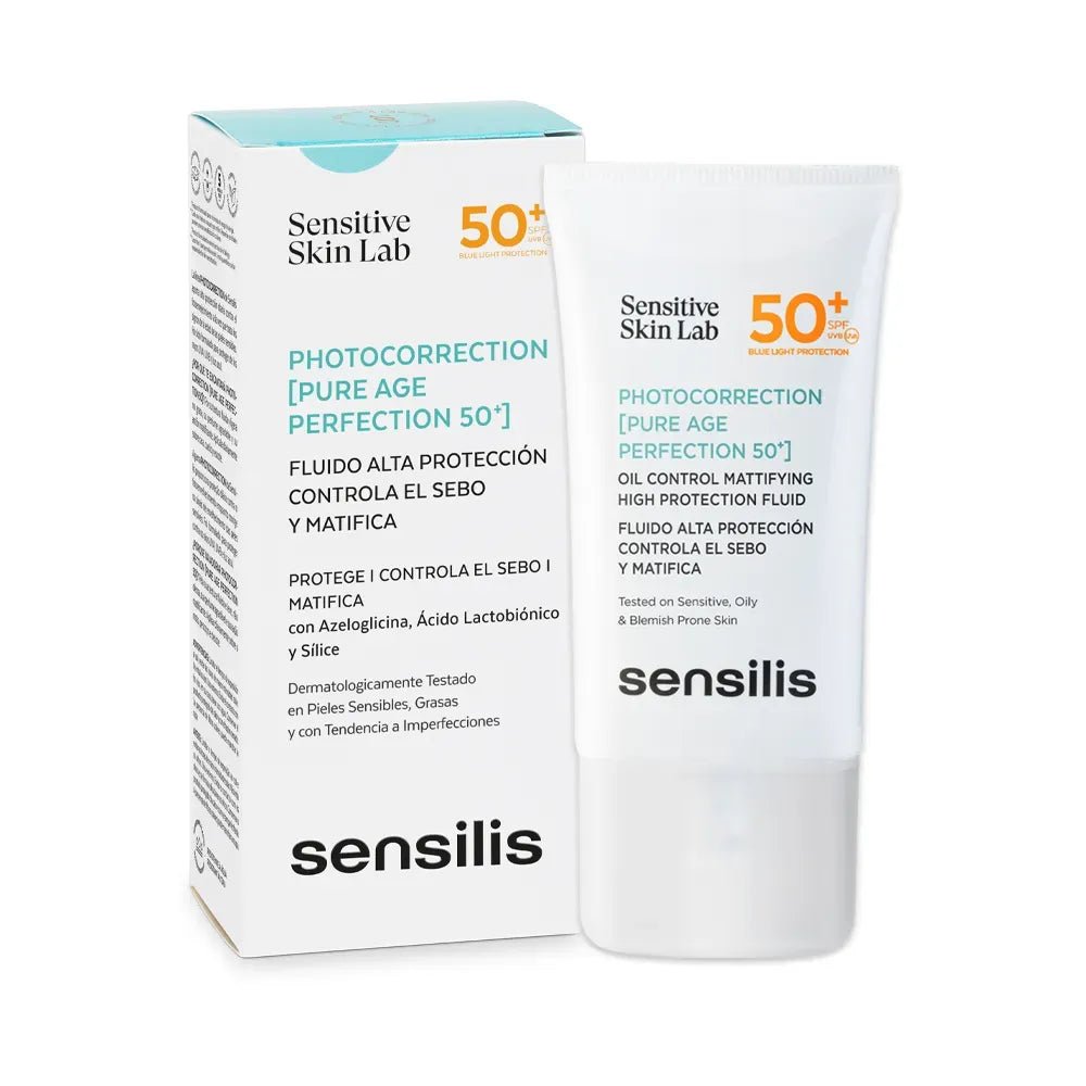Sensilis Photocorrection [Pure Age Perfection 50+] Matificante SPF50+ x40ml - TIENDA PIEL