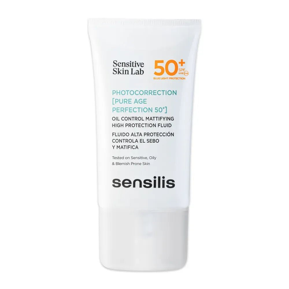Sensilis Photocorrection [Pure Age Perfection 50+] Matificante SPF50+ x40ml - TIENDA PIEL