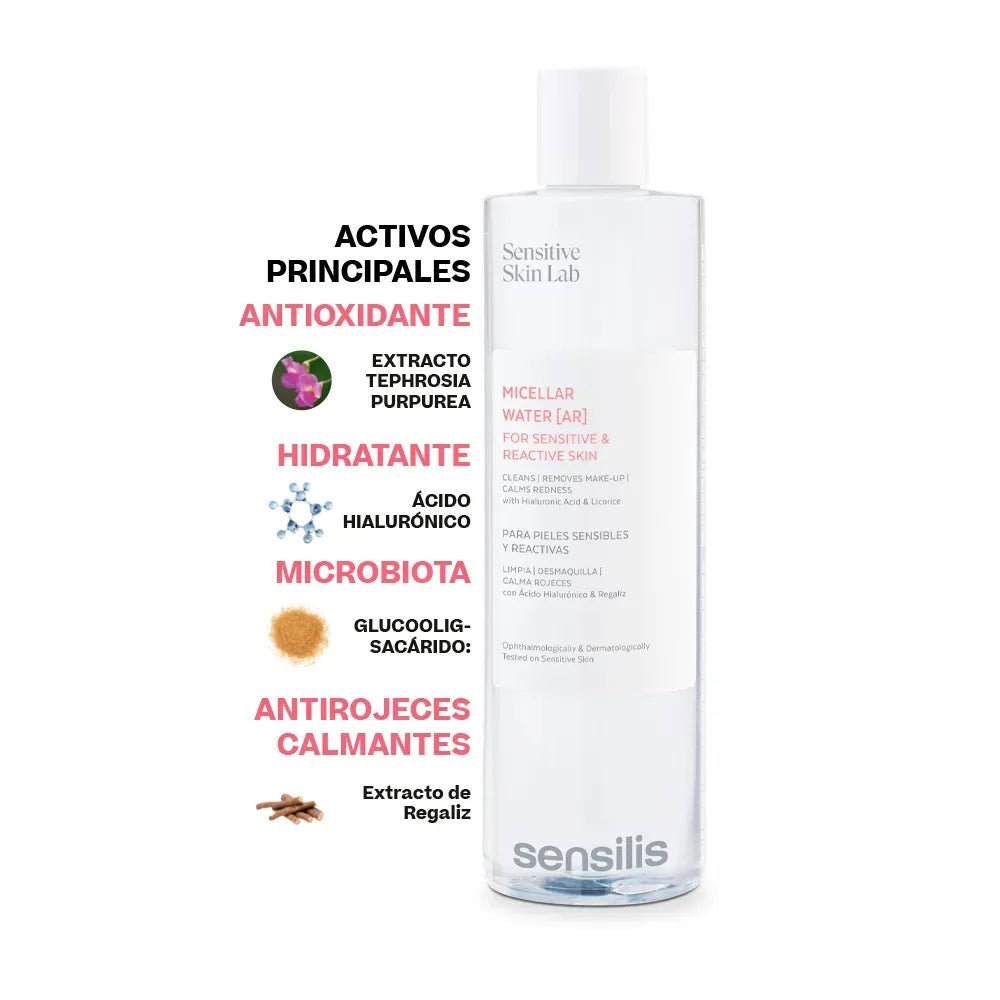 Sensilis Ritual Care Hyaluronic Agua Micelar 5 en 1 x400ml - TIENDA PIEL