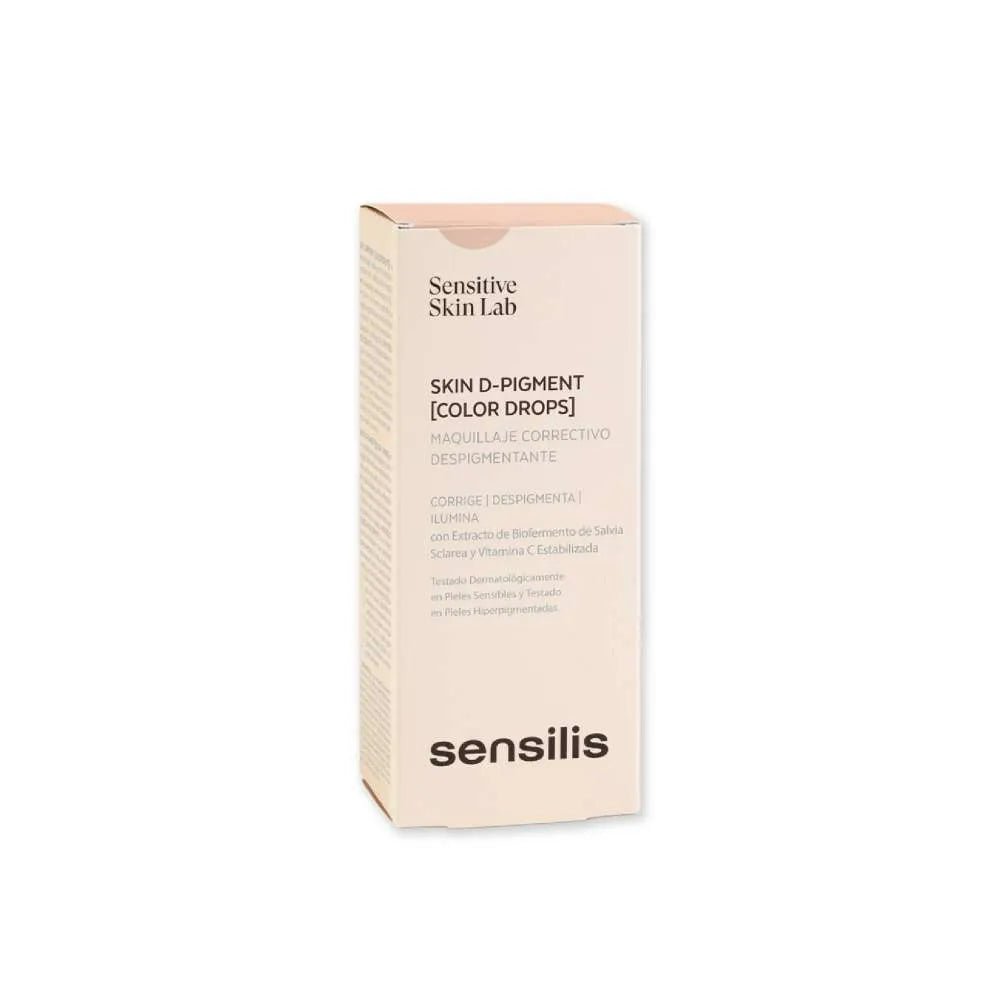 Sensilis Skin D - Pigment Color Drops 01 Beige x25ml - Tienda dermatológica Piel