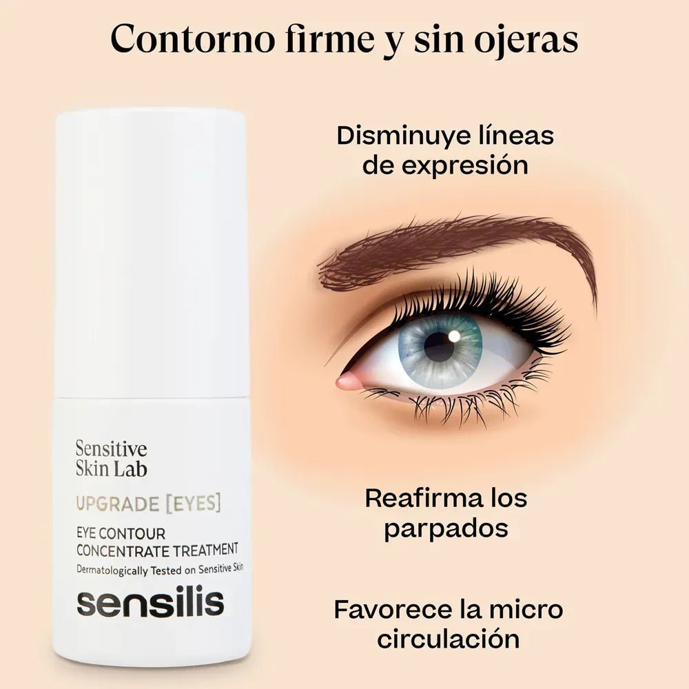 Sensilis Upgrade Contorno de Ojos x15ml - TIENDA PIEL