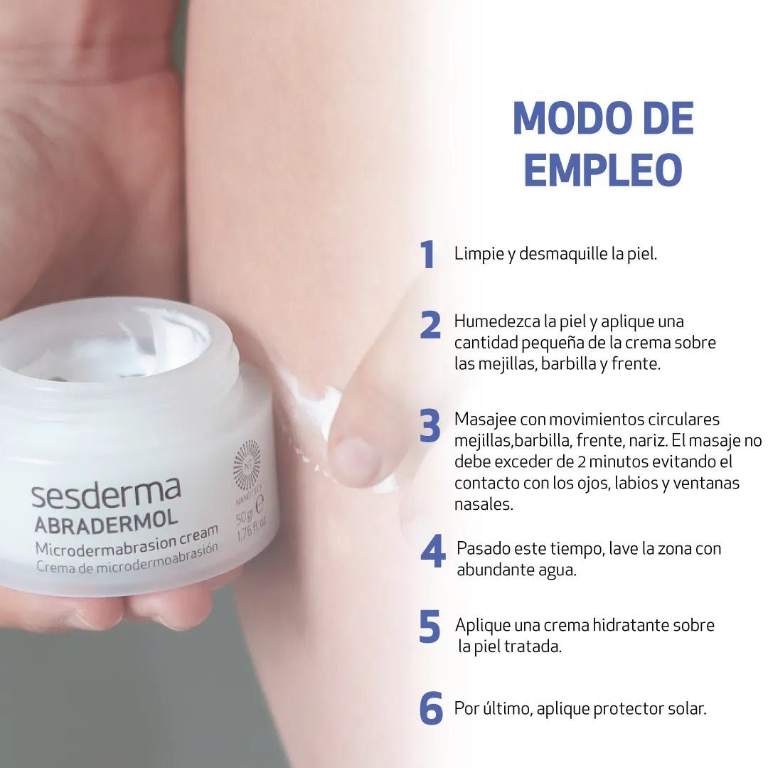 Sesderma Abradermol Crema Microdermoabrasión x50g - TIENDA PIEL