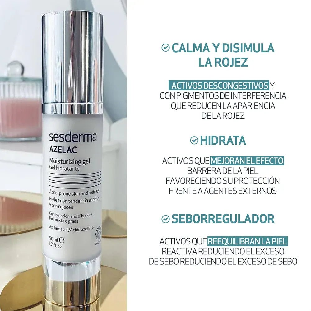 Sesderma Azelac Gel Hidratante x50ml - TIENDA PIEL